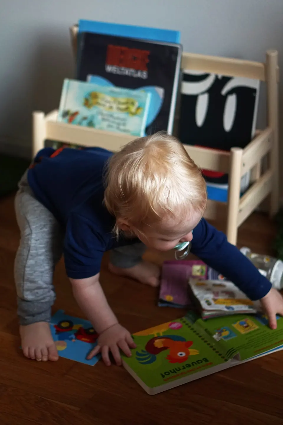 Kleinkind Bücher Bücherbank Flisat Ikea Kinderzimmer