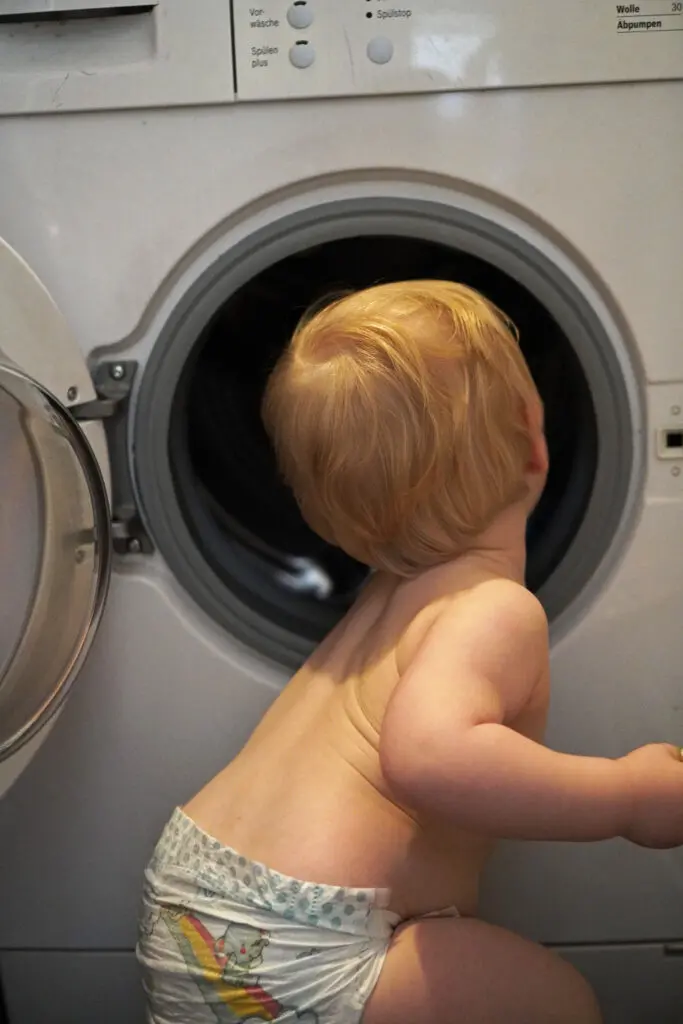 Waschmaschine Kleinkind 