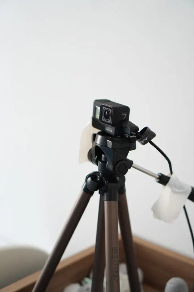 GoPro Kamera Aufnahme DIY Stativ